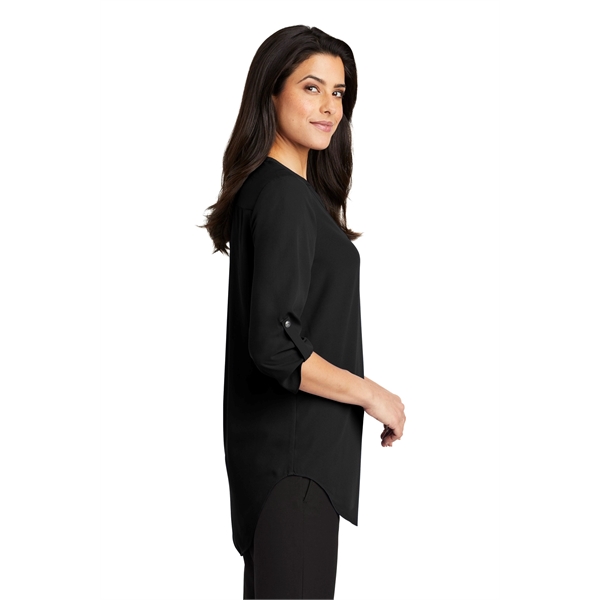 Port Authority Ladies 3/4-Sleeve Tunic Blouse.... from ASI 84863 SanMar