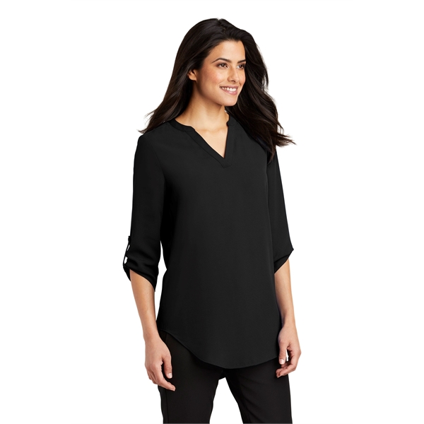 Port Authority Ladies 3/4-Sleeve Tunic Blouse.... from ASI 84863 SanMar