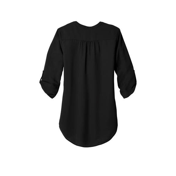 Port Authority Ladies 3/4-Sleeve Tunic Blouse.... from ASI 84863 SanMar