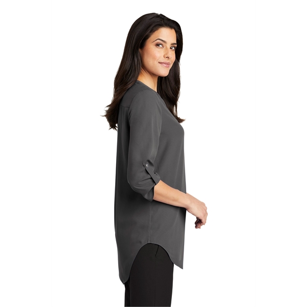 Port Authority Ladies 3/4-Sleeve Tunic Blouse.... from ASI 84863 SanMar