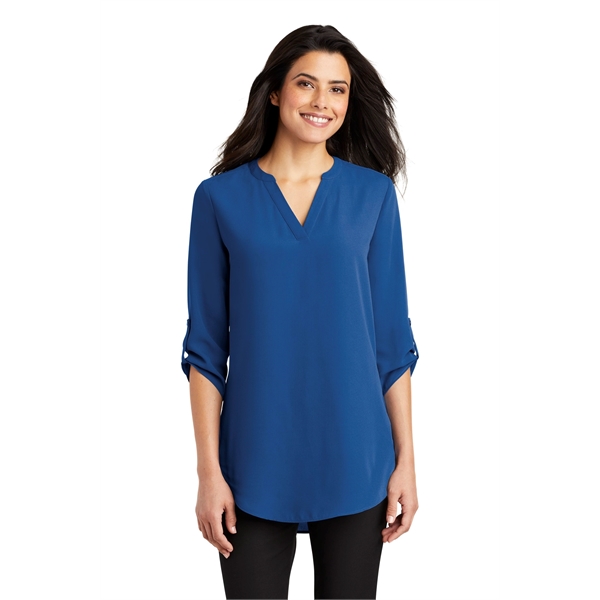 Port Authority Ladies 3/4-Sleeve Tunic Blouse.... from ASI 84863 SanMar