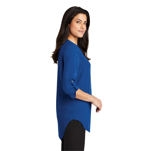 Port Authority Ladies 3/4-Sleeve Tunic Blouse.... from ASI 84863 SanMar
