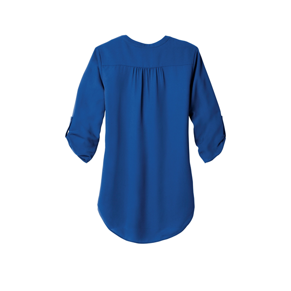 Port Authority Ladies 3/4-Sleeve Tunic Blouse.... from ASI 84863 SanMar