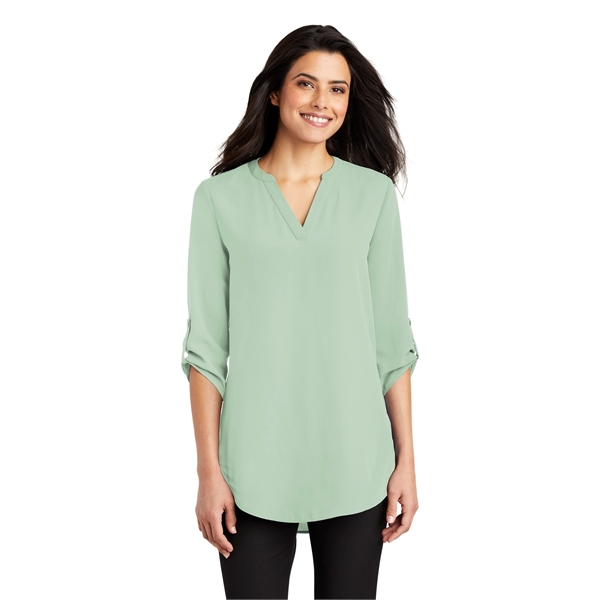 Port Authority Ladies 3/4-Sleeve Tunic Blouse.... from ASI 84863 SanMar