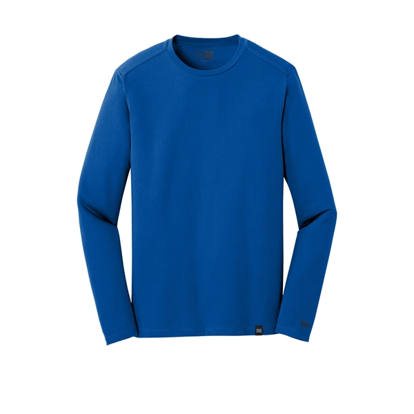 New Era Heritage Blend Long Sleeve Crew Tee.... from ASI 84863 SanMar
