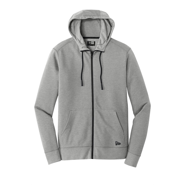 New Era Tri-Blend Fleece Full-Zip Hoodie... from ASI 84863 SanMar