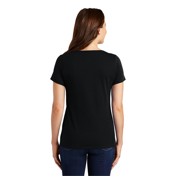 Nike Ladies Dri-FIT Cotton/Poly Scoop Neck Tee.... from ASI 84863 SanMar