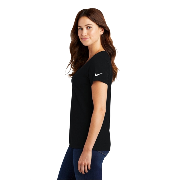 Nike Ladies Dri-FIT Cotton/Poly Scoop Neck Tee.... from ASI 84863 SanMar