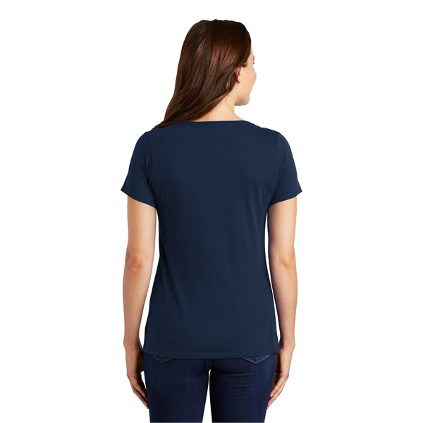 Nike Ladies Dri-FIT Cotton/Poly Scoop Neck Tee.... from ASI 84863 SanMar