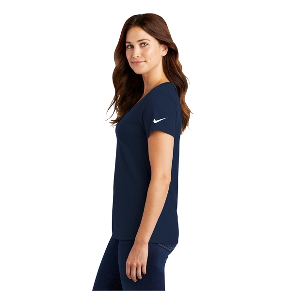 Nike Ladies Dri-FIT Cotton/Poly Scoop Neck Tee.... from ASI 84863 SanMar