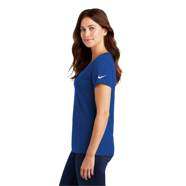 Nike Ladies Dri-FIT Cotton/Poly Scoop Neck Tee.... from ASI 84863 SanMar