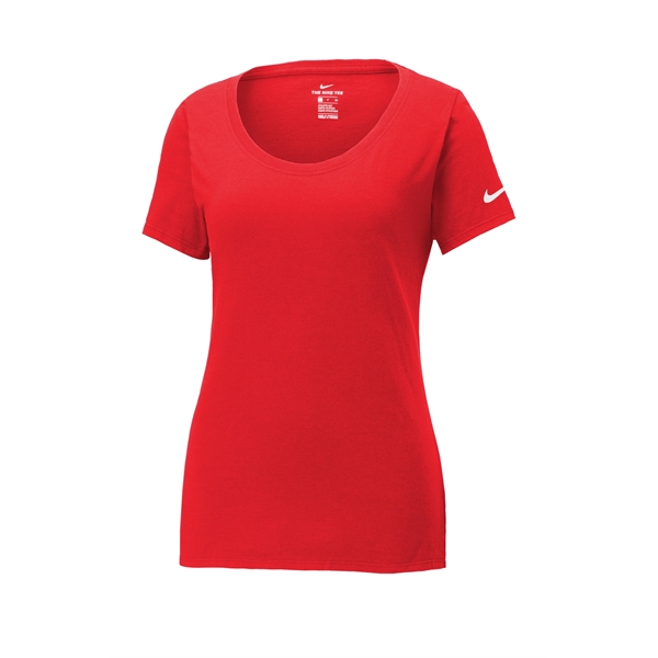 Nike Ladies Dri-FIT Cotton/Poly Scoop Neck Tee.... from ASI 84863 SanMar
