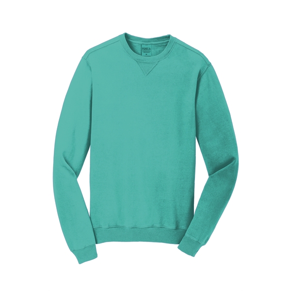 Port & Company Pigment-Dyed Crewneck Sweatshirt.... from ASI 84863 SanMar