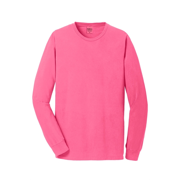 Port & Company Pigment-Dyed Long Sleeve Tee.... from ASI 84863 SanMar