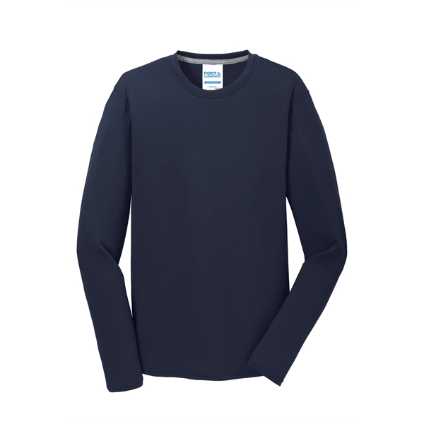 Port & Company Long Sleeve Performance Blend Tee.... from ASI 84863 SanMar