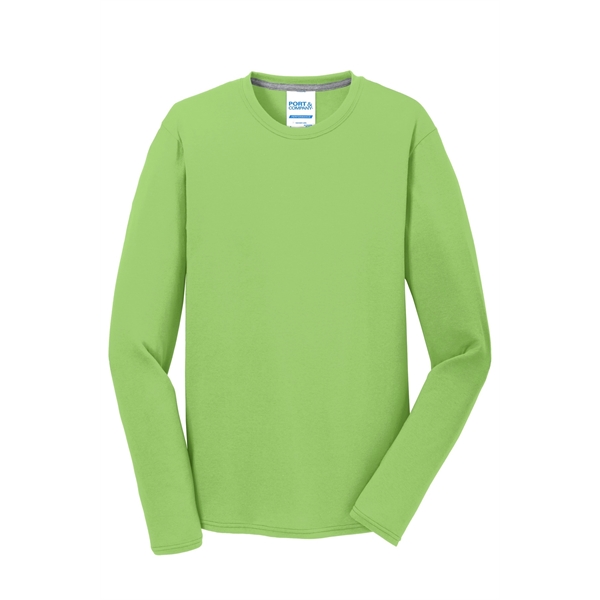Port & Company Long Sleeve Performance Blend Tee.... from ASI 84863 SanMar