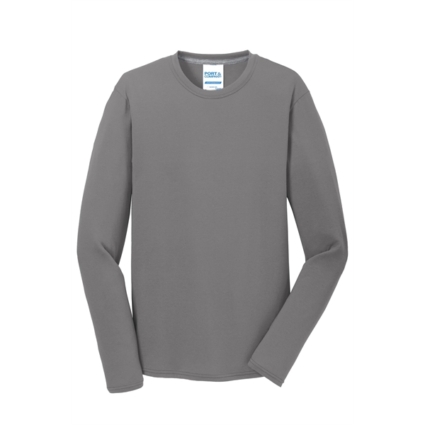 Port & Company Long Sleeve Performance Blend Tee.... from ASI 84863 SanMar