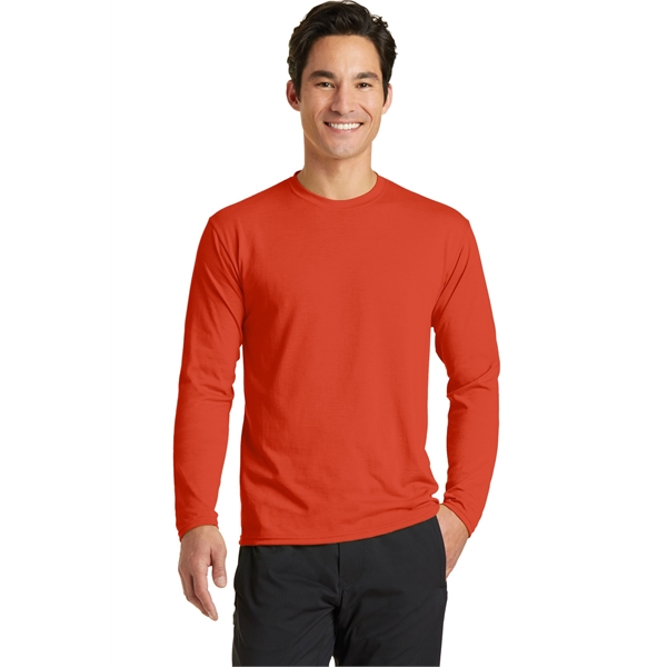 Port & Company Long Sleeve Performance Blend Tee.... from ASI 84863 SanMar