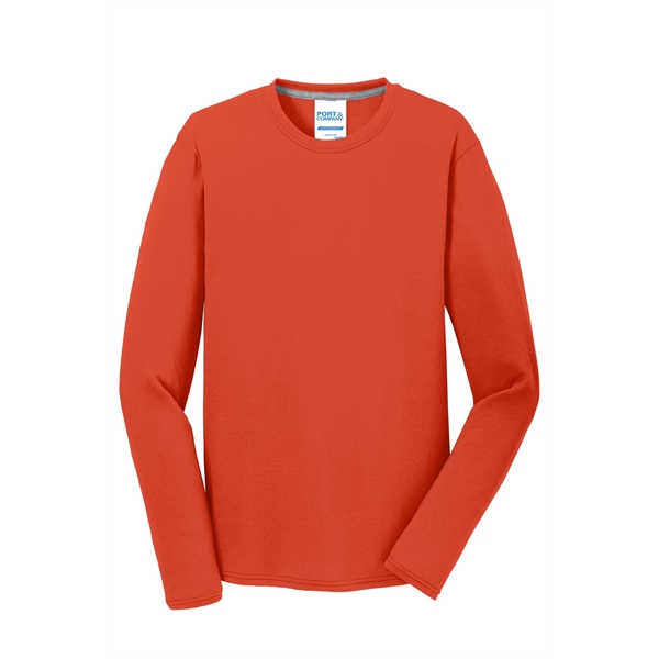 Port & Company Long Sleeve Performance Blend Tee.... from ASI 84863 SanMar