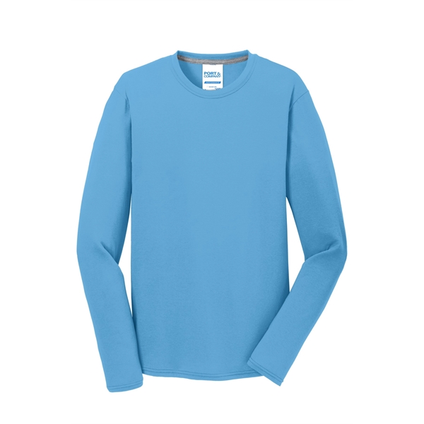 Port & Company Long Sleeve Performance Blend Tee.... from ASI 84863 SanMar