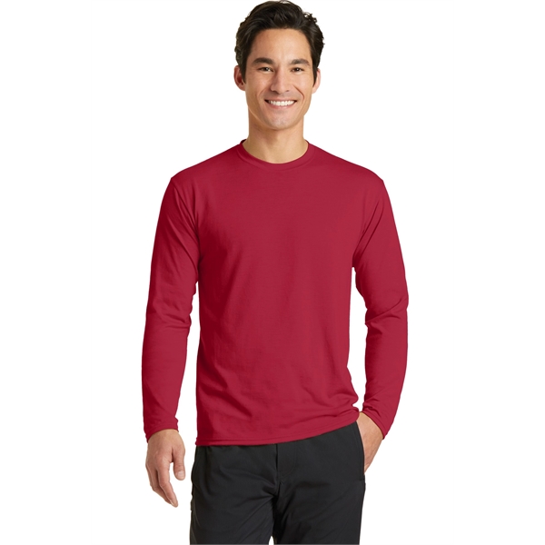 Port & Company Long Sleeve Performance Blend Tee.... from ASI 84863 SanMar