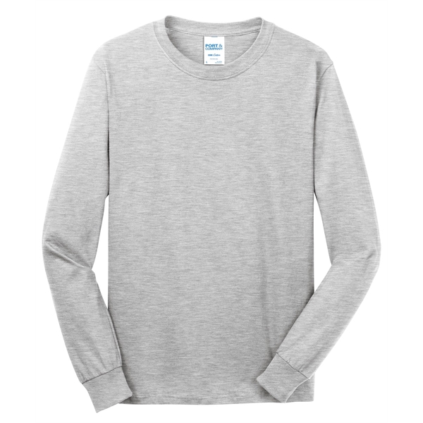 Port & Company - Long Sleeve Core Cotton Tee.... from ASI 84863 SanMar