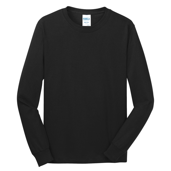Port & Company - Long Sleeve Core Cotton Tee.... from ASI 84863 SanMar