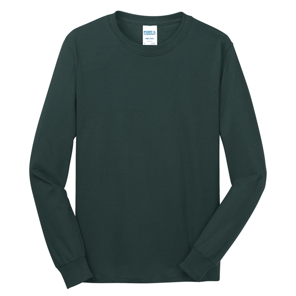 Port & Company - Long Sleeve Core Cotton Tee.... from ASI 84863 SanMar