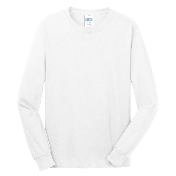 Port & Company - Long Sleeve Core Cotton Tee.... from ASI 84863 SanMar