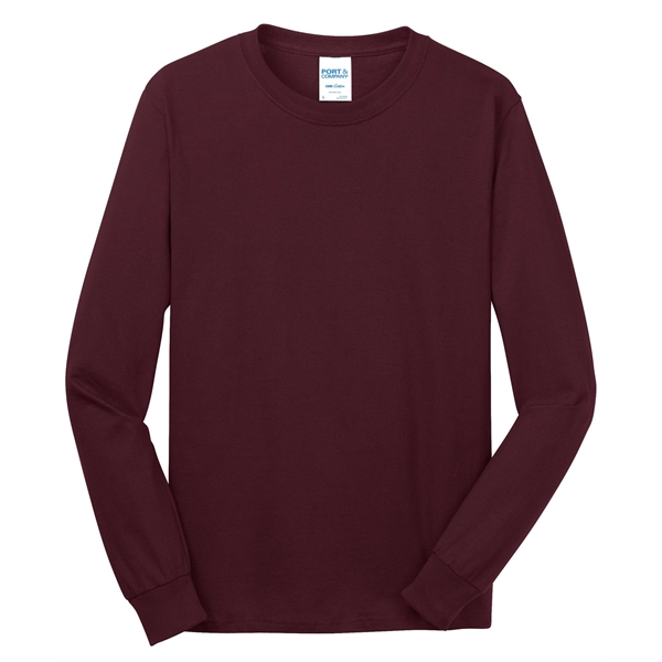 Port & Company - Long Sleeve Core Cotton Tee.... from ASI 84863 SanMar