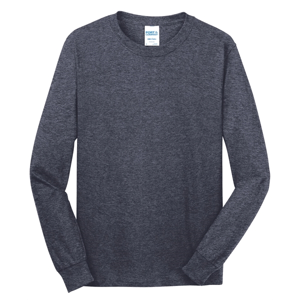 Port & Company - Long Sleeve Core Cotton Tee.... from ASI 84863 SanMar