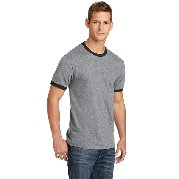 Port & Company Core Cotton Ringer Tee.... from ASI 84863 SanMar