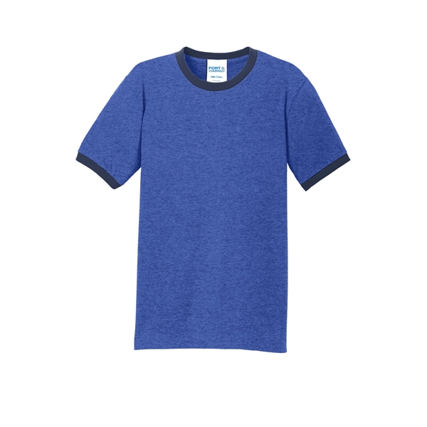 Port & Company Core Cotton Ringer Tee.... from ASI 84863 SanMar