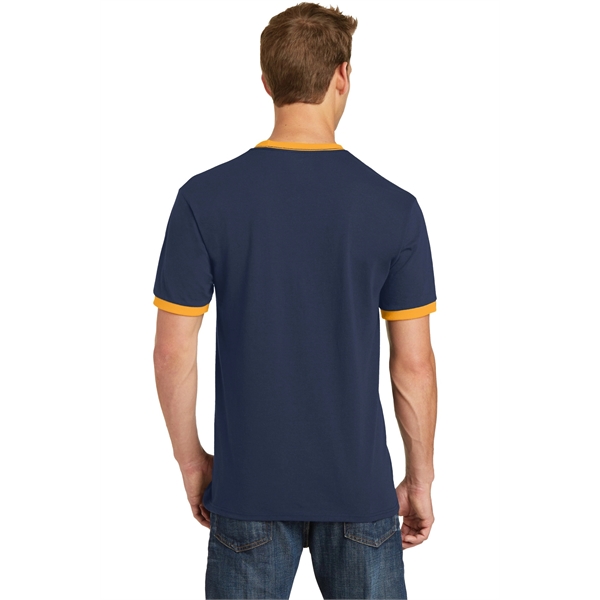 Port & Company Core Cotton Ringer Tee.... from ASI 84863 SanMar