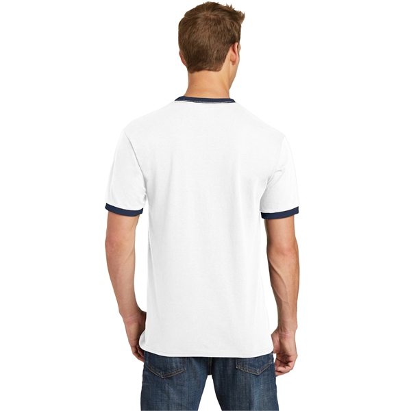Port & Company Core Cotton Ringer Tee.... from ASI 84863 SanMar