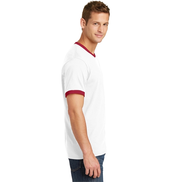 Port & Company Core Cotton Ringer Tee.... from ASI 84863 SanMar
