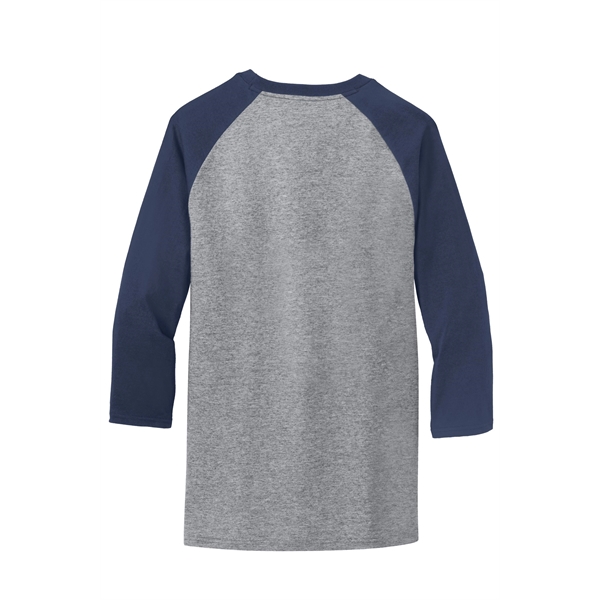 Port & Company Core Blend 3/4-Sleeve Raglan Tee.... from ASI 84863 SanMar