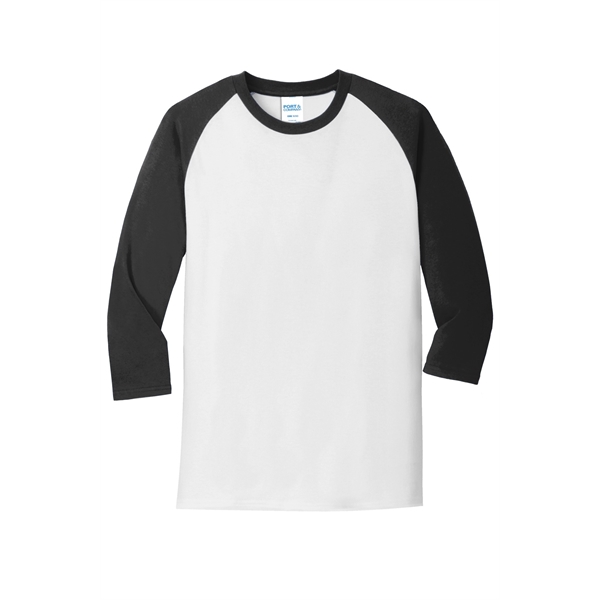 Port & Company Core Blend 3/4-Sleeve Raglan Tee.... from ASI 84863 SanMar