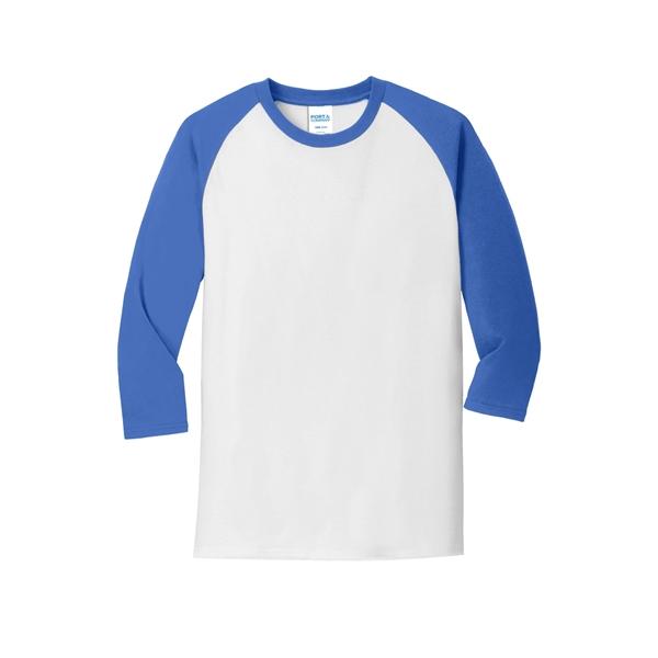 Port & Company Core Blend 3/4-Sleeve Raglan Tee.... from ASI 84863 SanMar