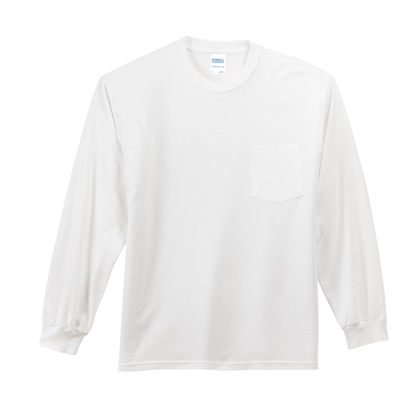 Port & Company Tall Long Sleeve Essential Pocket Tee.... from ASI 84863 SanMar