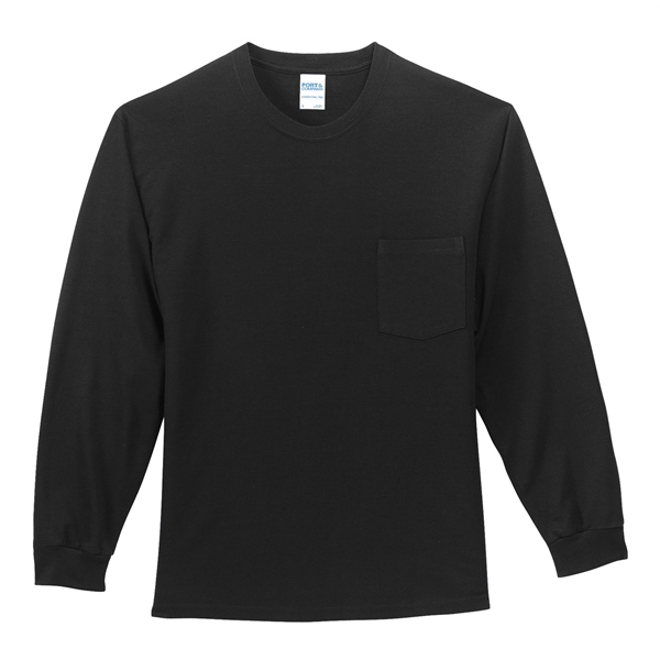 Port & Company Tall Long Sleeve Essential Pocket Tee.... from ASI 84863 SanMar