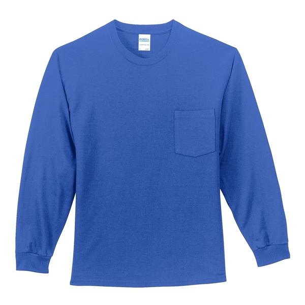 Port & Company Tall Long Sleeve Essential Pocket Tee.... from ASI 84863 SanMar