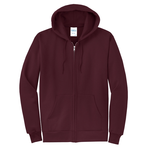 Port & Company - Core Fleece Full-Zip Hooded Sweatshirt.... from ASI 84863 SanMar