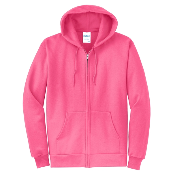 Port & Company - Core Fleece Full-Zip Hooded Sweatshirt.... from ASI 84863 SanMar