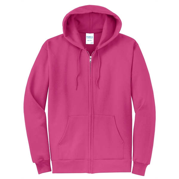 Port & Company - Core Fleece Full-Zip Hooded Sweatshirt.... from ASI 84863 SanMar