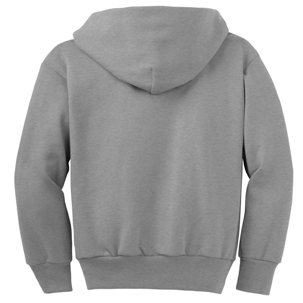 Port & Company - Youth Core Fleece Full-Zip Hooded Sweats...... from ASI 84863 SanMar
