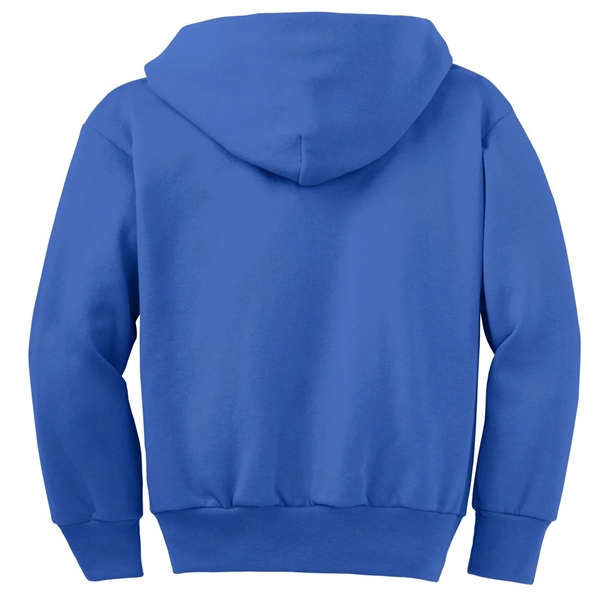 Port & Company - Youth Core Fleece Full-Zip Hooded Sweats...... from ASI 84863 SanMar