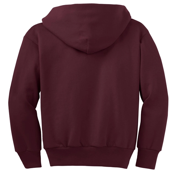 Port & Company - Youth Core Fleece Full-Zip Hooded Sweats...... from ASI 84863 SanMar