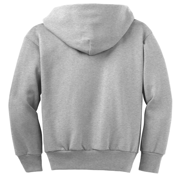 Port & Company - Youth Core Fleece Full-Zip Hooded Sweats...... from ASI 84863 SanMar