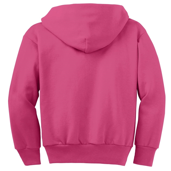 Port & Company - Youth Core Fleece Full-Zip Hooded Sweats...... from ASI 84863 SanMar